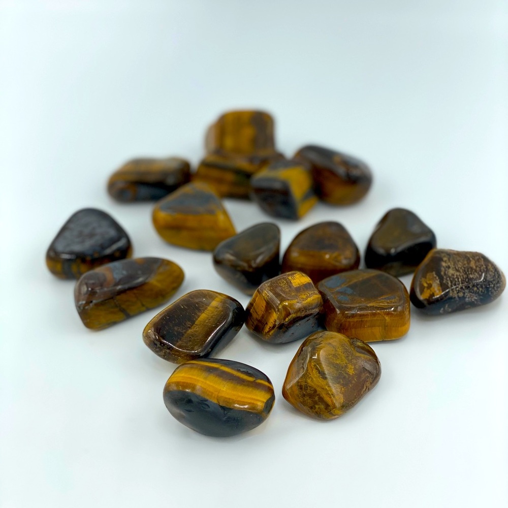 Tiger’s Eye Tumbled Stones